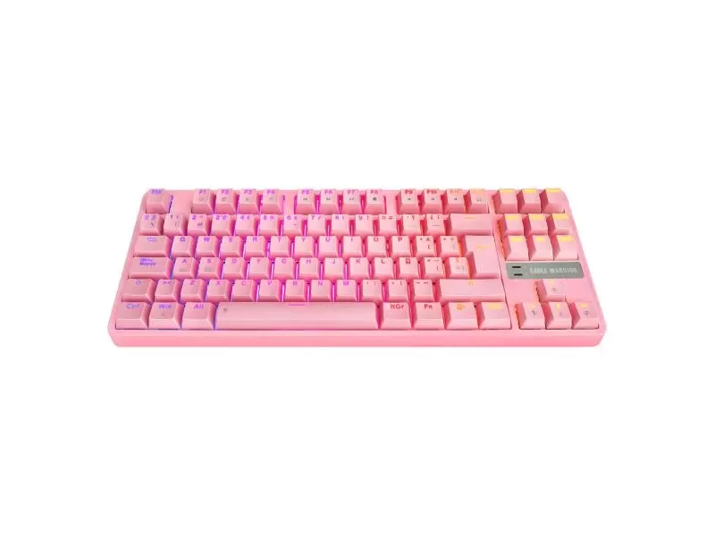 Teclado Gamer Eagle Warrior Mecanico Usb Gaming 88 Rgb Led Backlit Pink Spanish Teclado Gamer Eagle Warrior Mecanico Usb Gaming 88 Rgb Led Backlit Pink Spanish