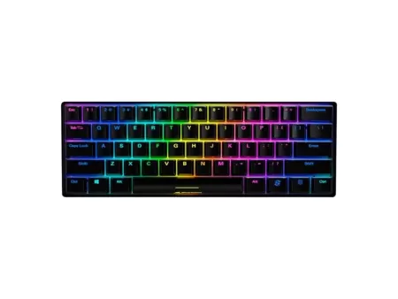 Teclado Sharkoon Usb Mechanical Rgb Sgk50 S4 Bk Kailh Red