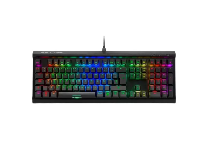 Teclado Gaming Sharkoon Skiller Sgk60 Mecanico Usb Español Black Teclado Gaming Sharkoon Skiller Sgk60 Mecanico Usb Español Black