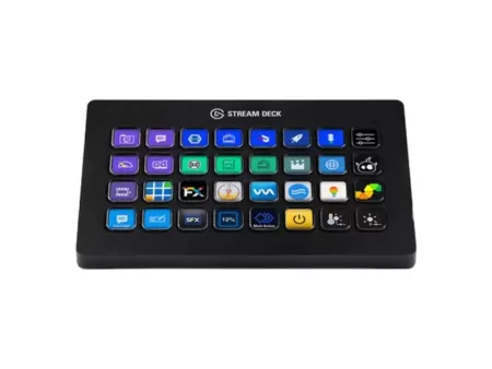 Teclado Streaming El Gato Xl Membrana Usb Varios Black 10Gat9901
