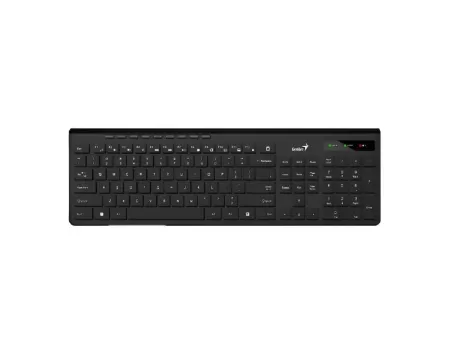 Teclado Genius Slimstar Kb-7230 Sp Black 31310021401