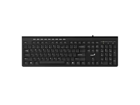 Teclado Genius Slimstar 230Ii Sp Usb Black 31310048401